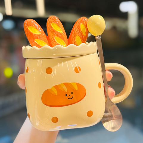 French Pastries Ceramic Mug