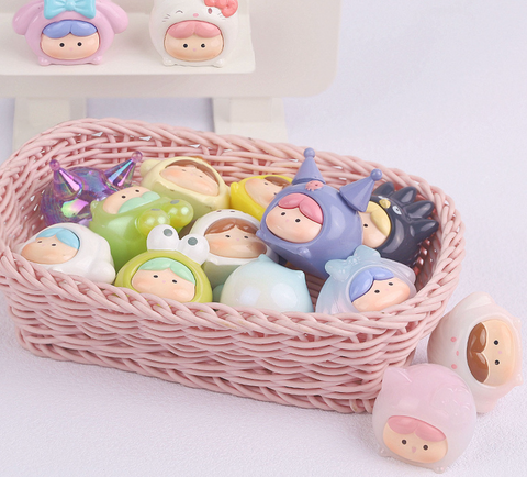 Cute Costume Hat Characters Blind Box Statue