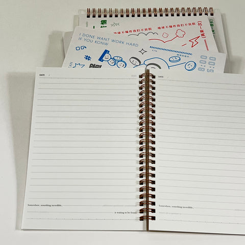 Daily Affirmations A5 Spiral Lined Notebook