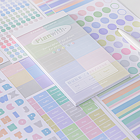 Planwith Ultimate Sticker Planner Set