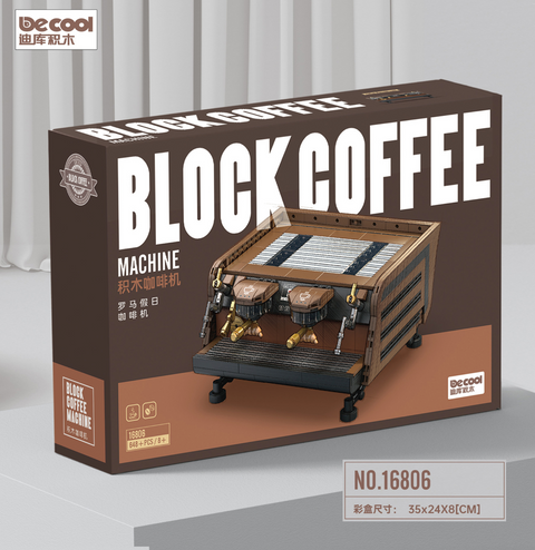 Roman Holiday Coffee Machine Building Blocks