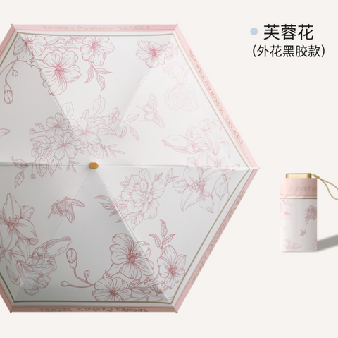 6 Bone Tiny Purse Umbrella