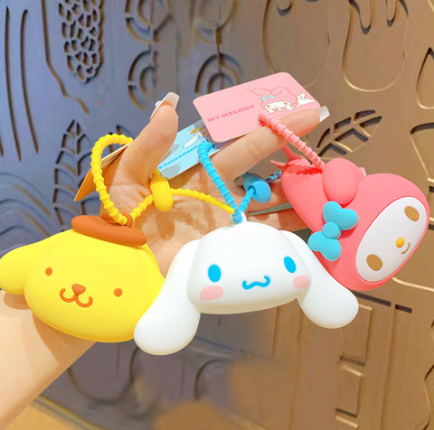 Sanrio Mini Pouch Storage Keychain