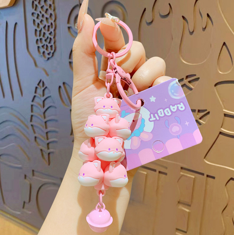 Fox Dream Jenga Keychain