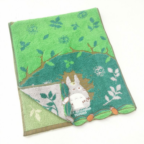 Totoro Green Leaves Towel 60*120