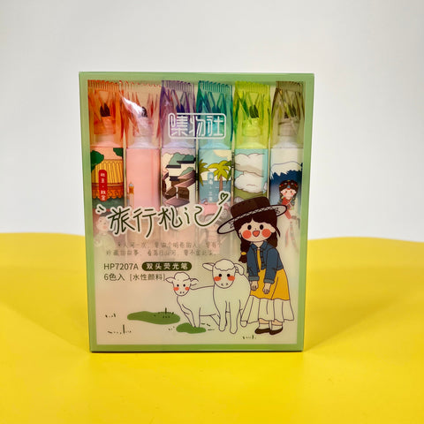 Candy Dual End Highlighter Set