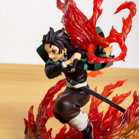 Demon Slayer Tanjiro Fire Statue