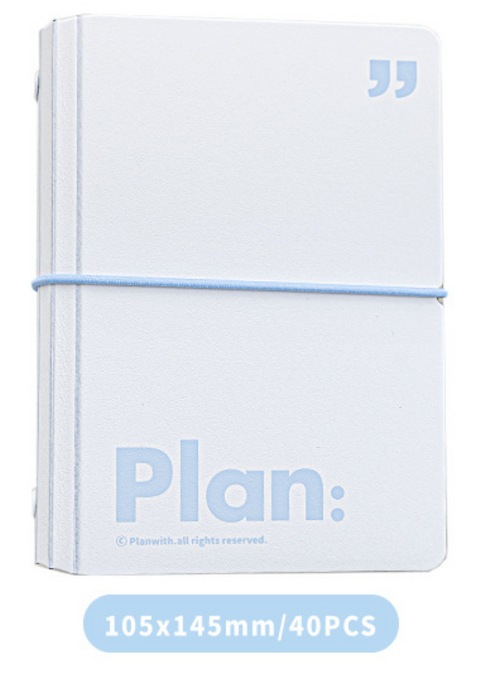 Planwith A7 Pocket Binder Notebook