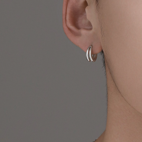 Double Arc Earring