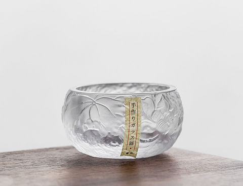 Japanese Frozen Glass Cup