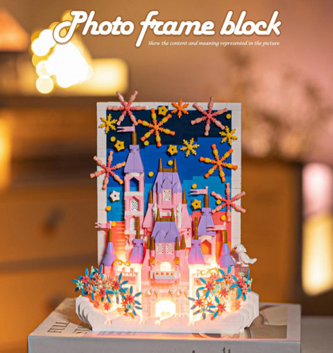 Scenic 3D Architecture Building Block