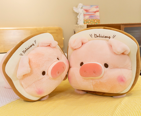 Delicious Piggy Toast Plush 35cm
