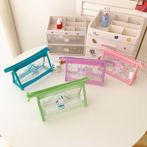 Hello Kitty Transparent Pencil Bag