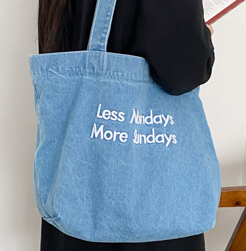 Less Monday Tote