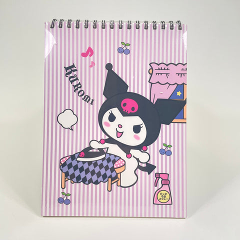 Kuromi A4 Top Coil Sketchbook