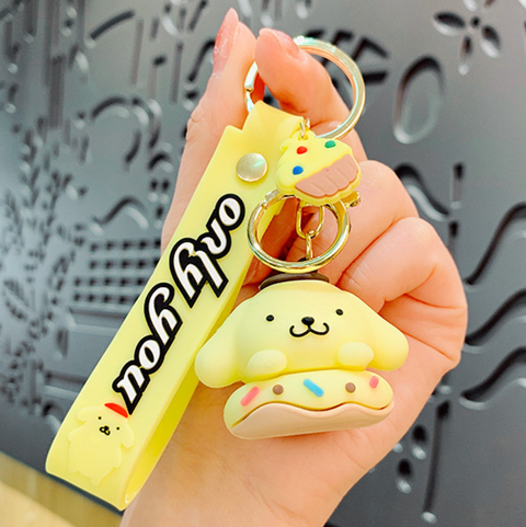 Sanrio Donut Keychain