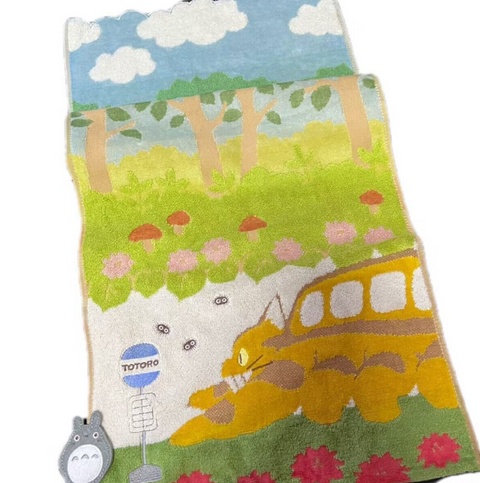 Catbus Stop Towel 60*120