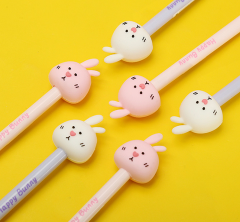 Happy Bunny Gel Ink Pen Black 0.5mm