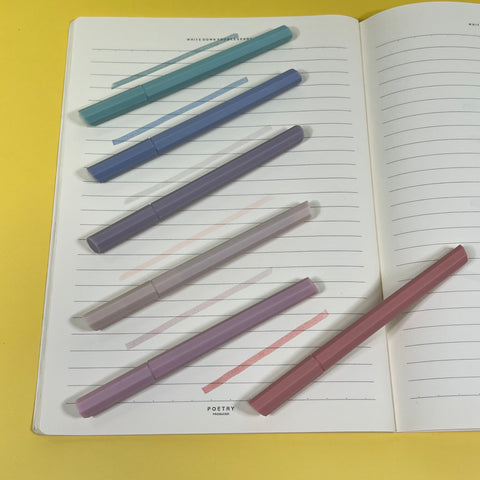 Soft Tip 6 Set Highlighter