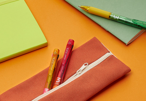 Monami Flourescent Flip 3in1 Ball Point Pen