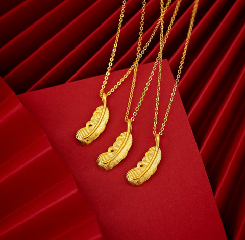Gold Wing Necklace