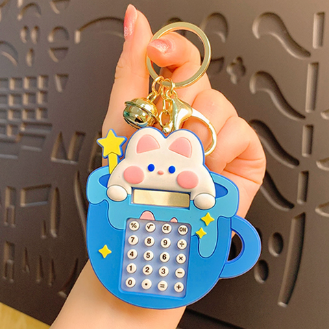 Bunny Calculator Keychain