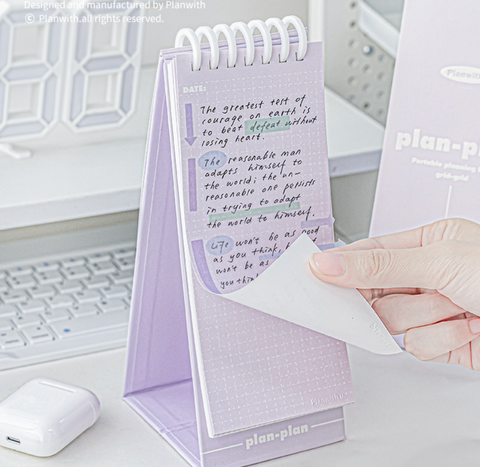 Planwith Portable Weekly Plan