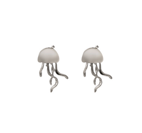 Jellyfish Stud Earring