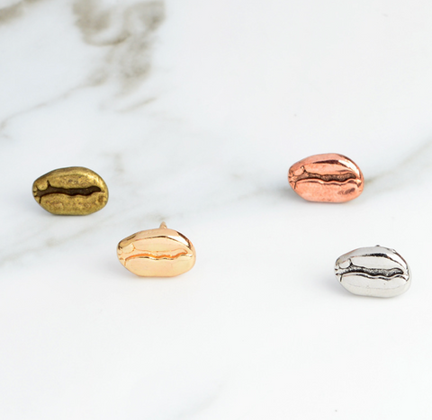 Coffee Bean Pin