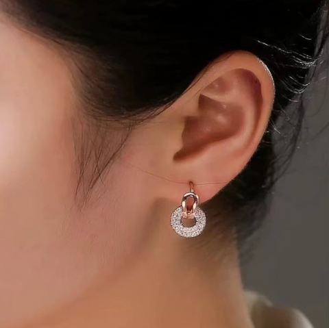 Micro Stud Crystal Earring