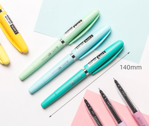 Monami Top Cap 0.5mm Black Gel Ink Pen