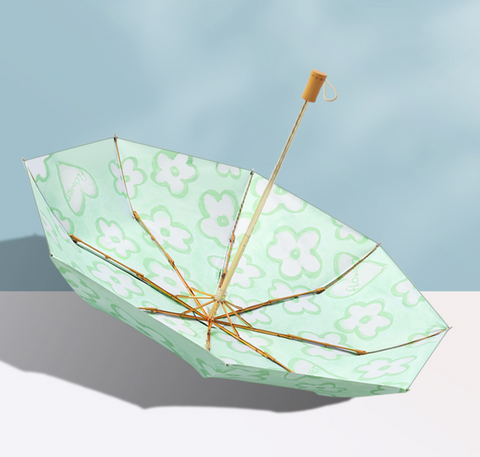 21" 8 Bone Beautiful Compact Umbrella