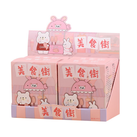 Bear Doughnut Shop Blind Box Statue