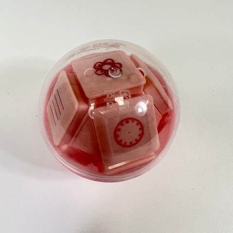 Ten Sided Red Stamp