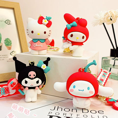 Sanrio Cherry Keychain