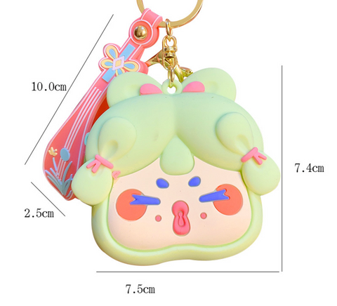 Court Lady Mini Pouch Keychain