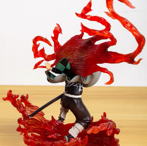 Demon Slayer Tanjiro Fire Statue