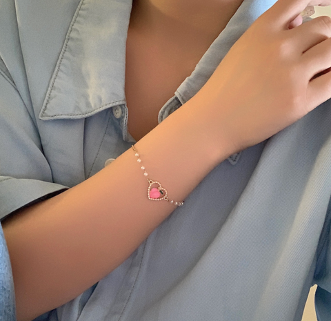 Pink Peach Bracelet