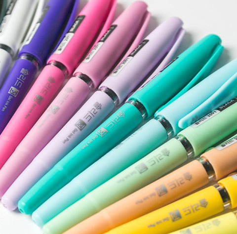 Monami Top Cap 0.5mm Black Gel Ink Pen