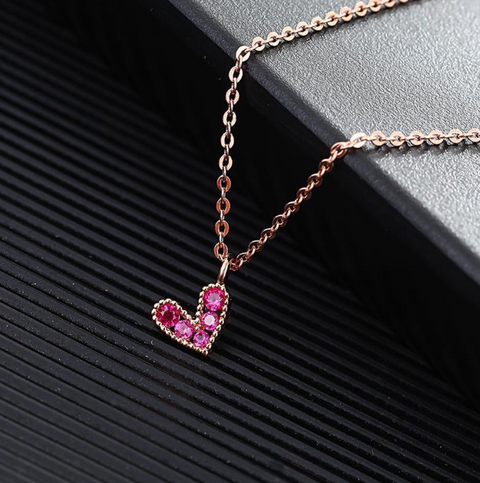 Red Crystal Necklace