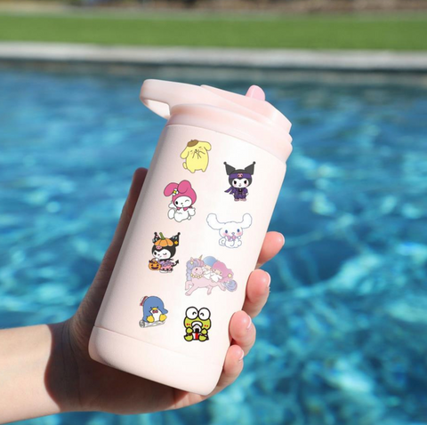 Sanrio Waterproof Stickers 100pc