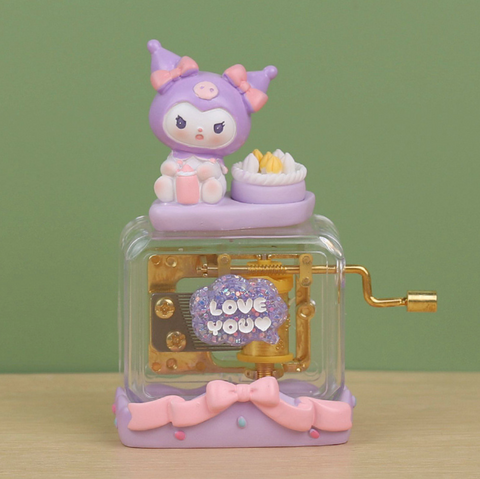 Sanrio Music Box Statue - Kuromi
