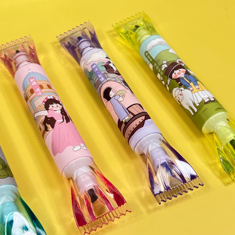 Candy Dual End Highlighter Set
