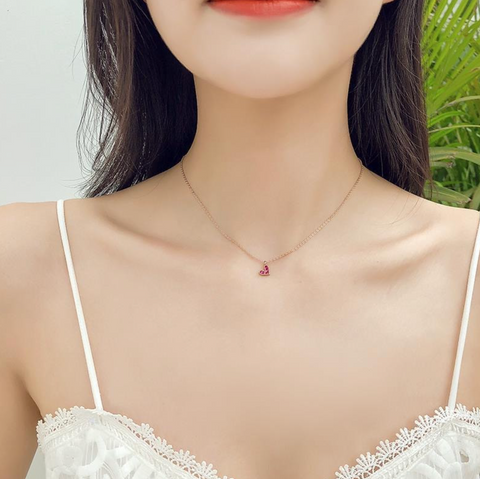 Red Crystal Necklace