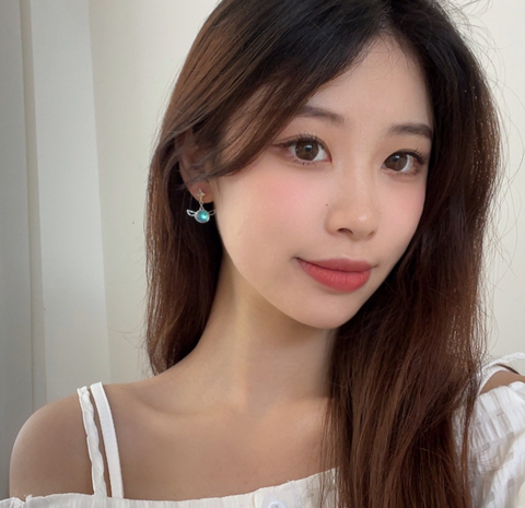 Circle Wing Star Earring