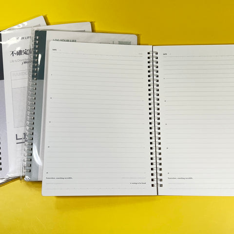 An Uncertain Day A5 Coil Notebook