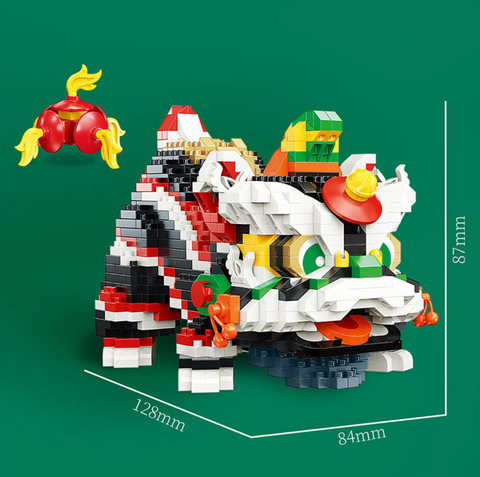 Chinese Lion Building Block
