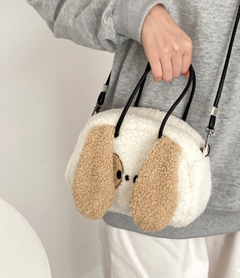 Fuzzy Puppy Purse