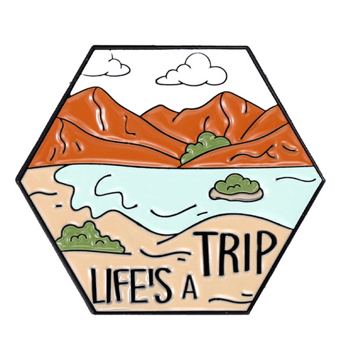 Nature Travel Pin