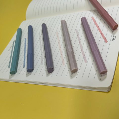 Soft Tip 6 Set Highlighter